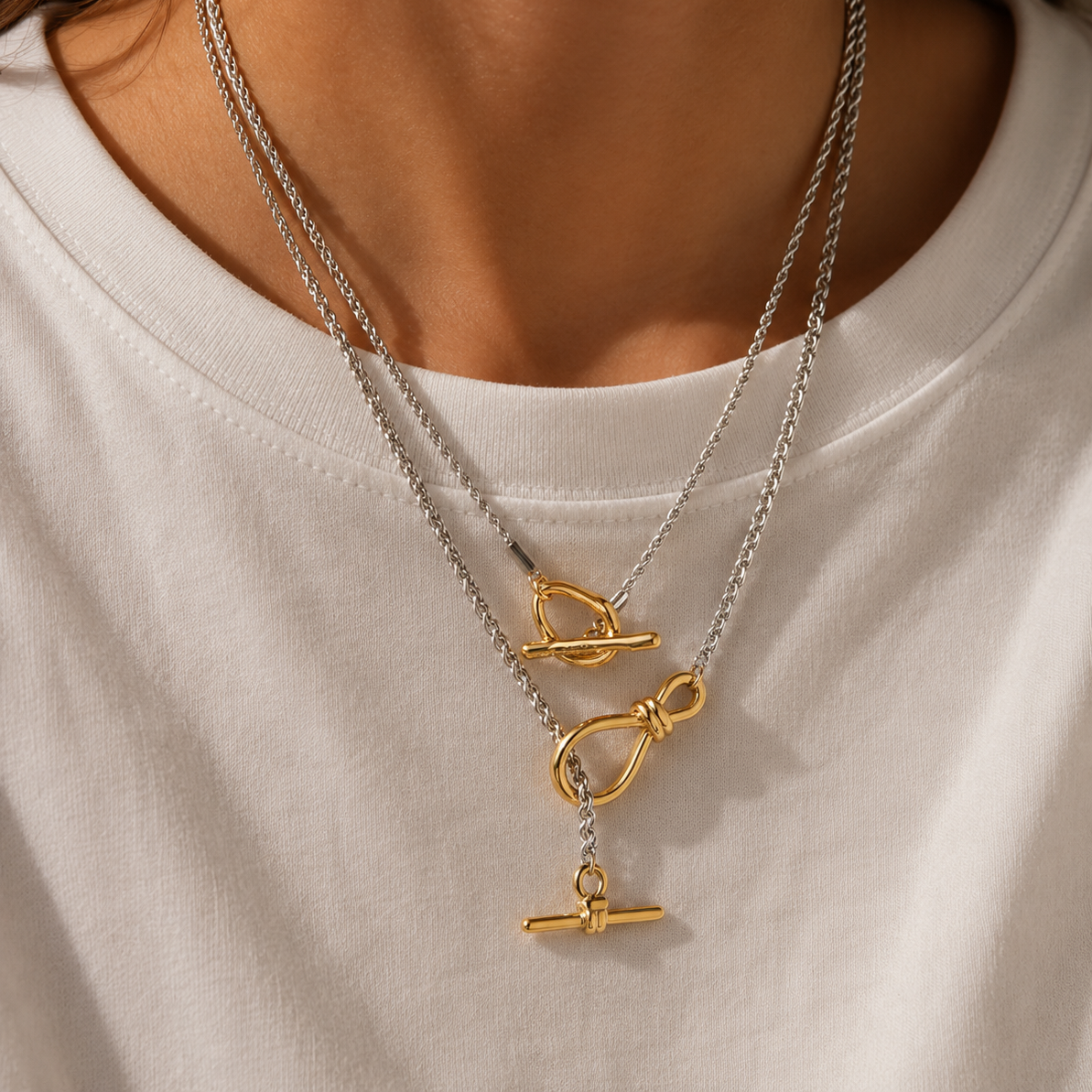 Knot & Loop Necklace