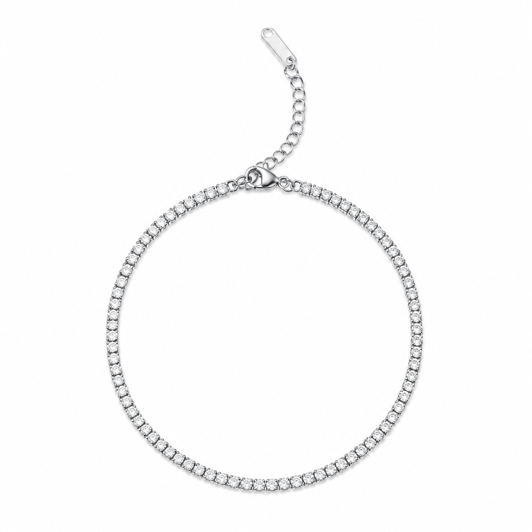 Crystal Tide Anklet