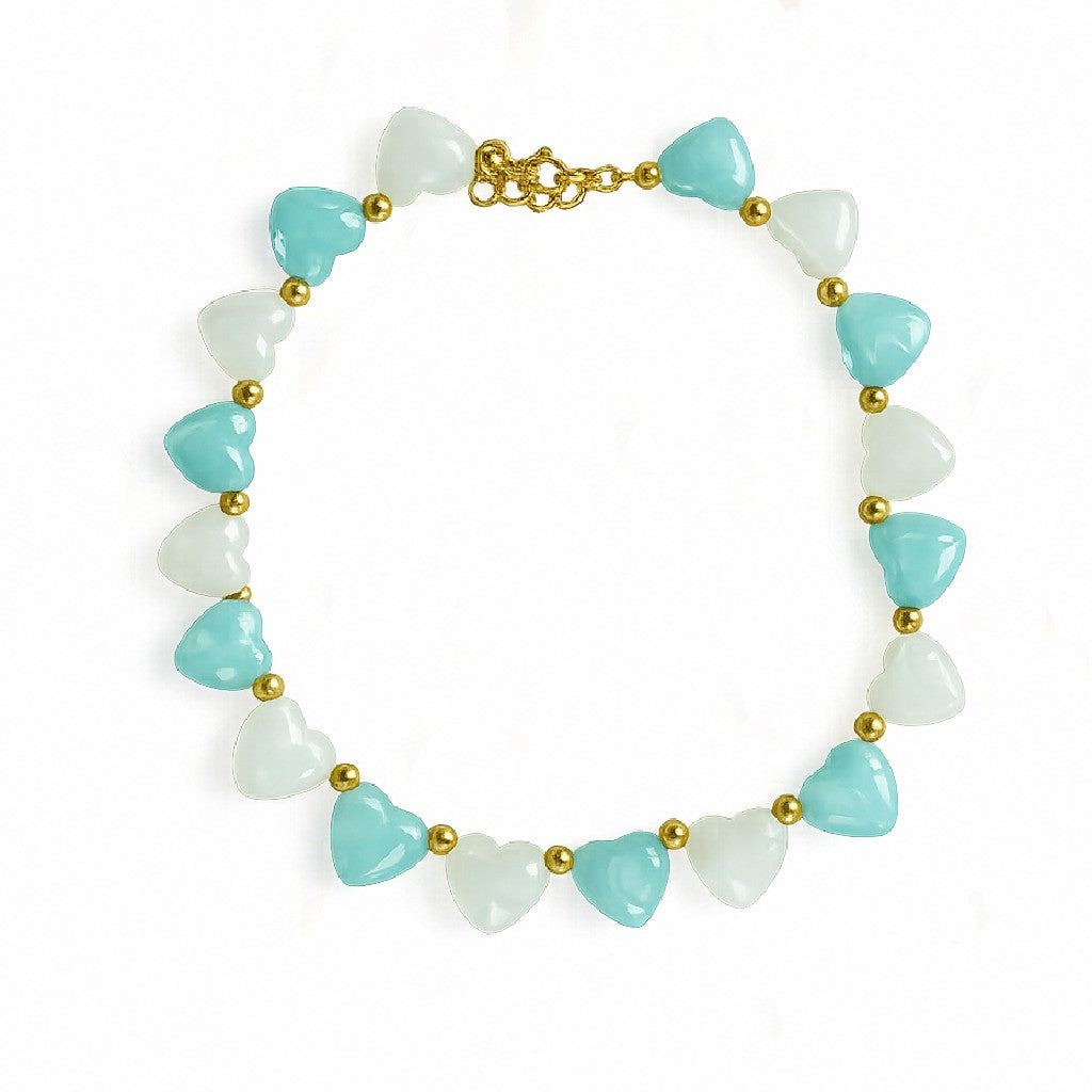 Duo Candy Heart Necklace