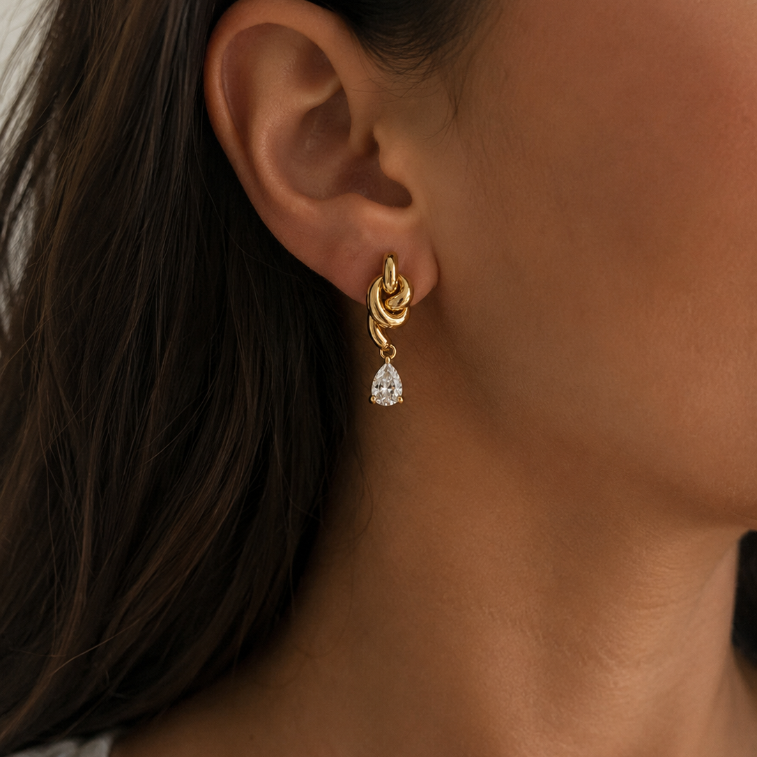 Éclat Knot Earrings