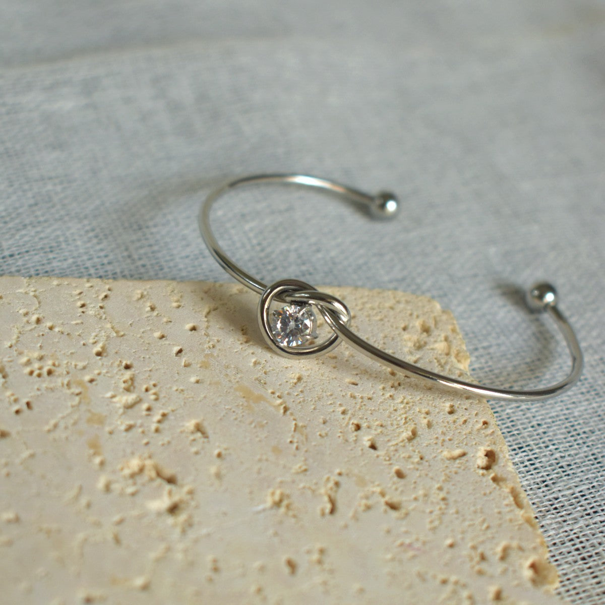 Crystal Twist Cuff