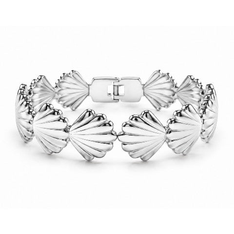 Golden Tide Shell Bracelet