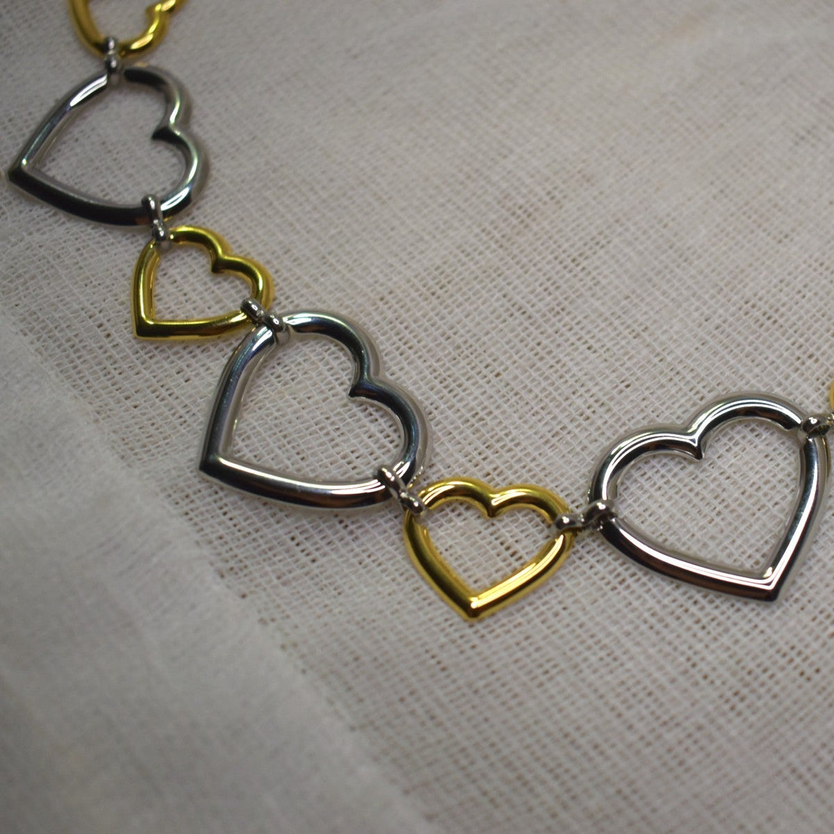 Chain of Hearts Necklace
