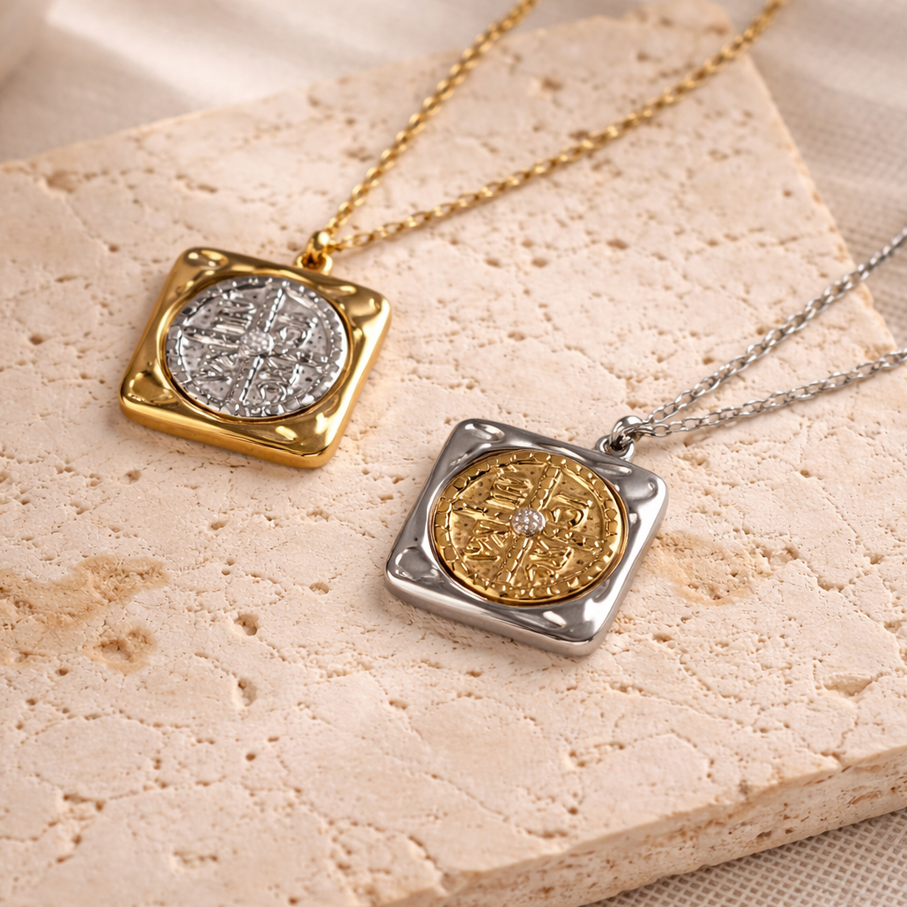 Konstantinato Medallion Necklace