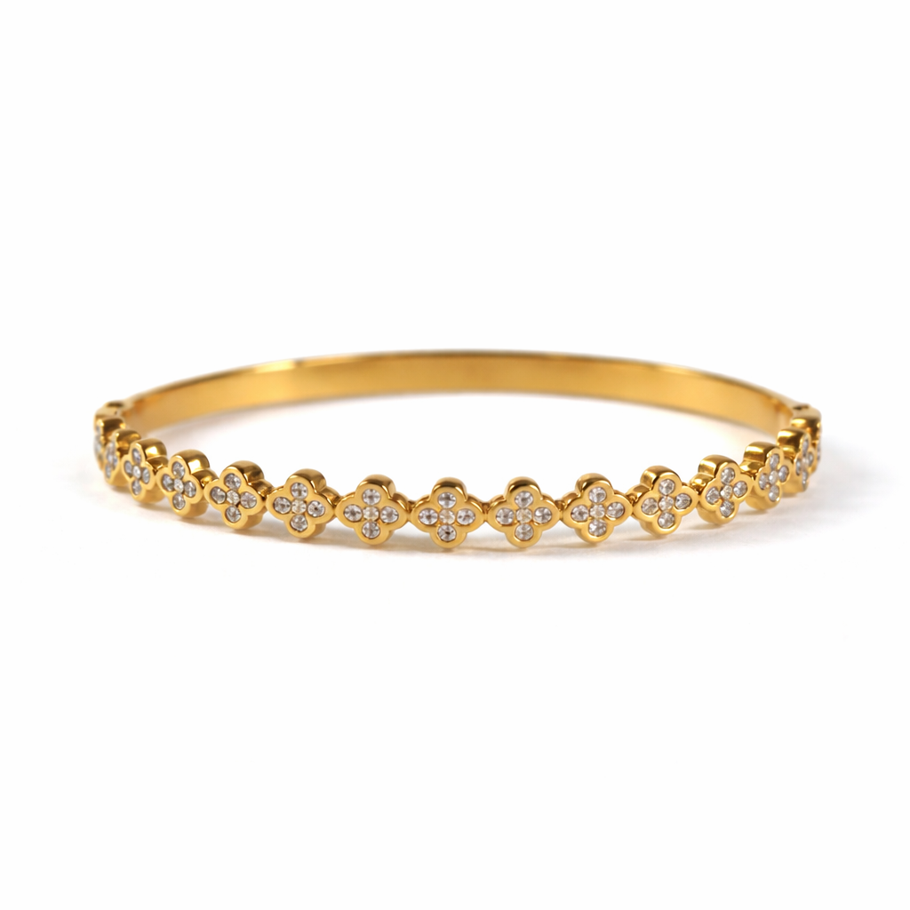 Floral Sparkle Cuff