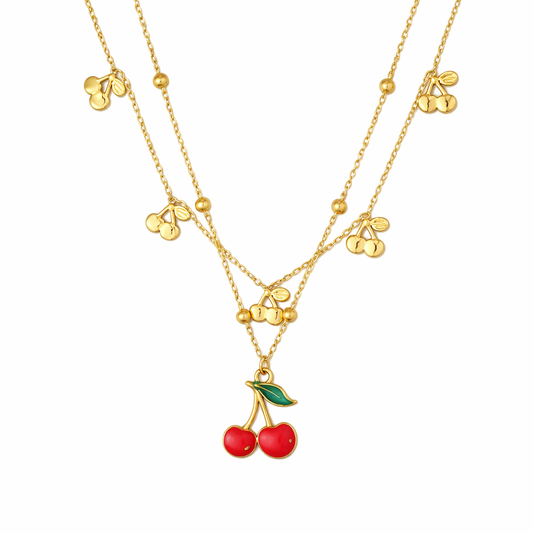 Cherry Cherry Necklace