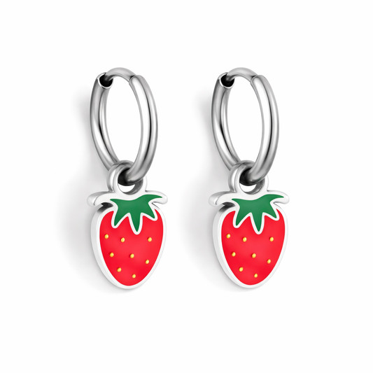 Strawberry Mini Hoops