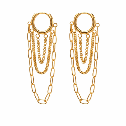 Statement Link Earrings