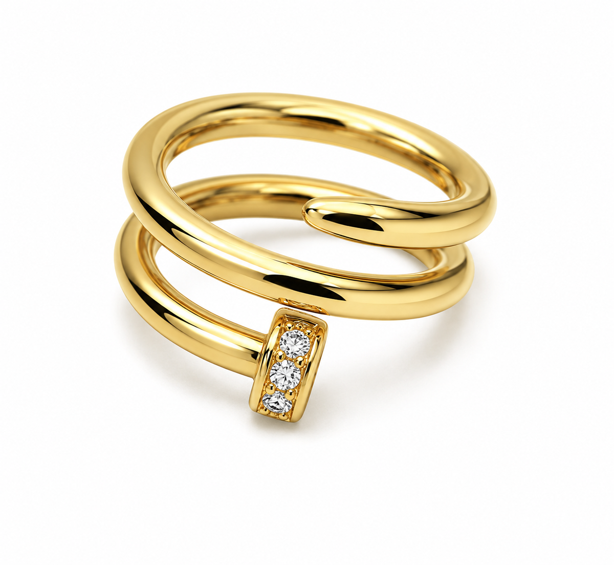 Spiral Glow Ring