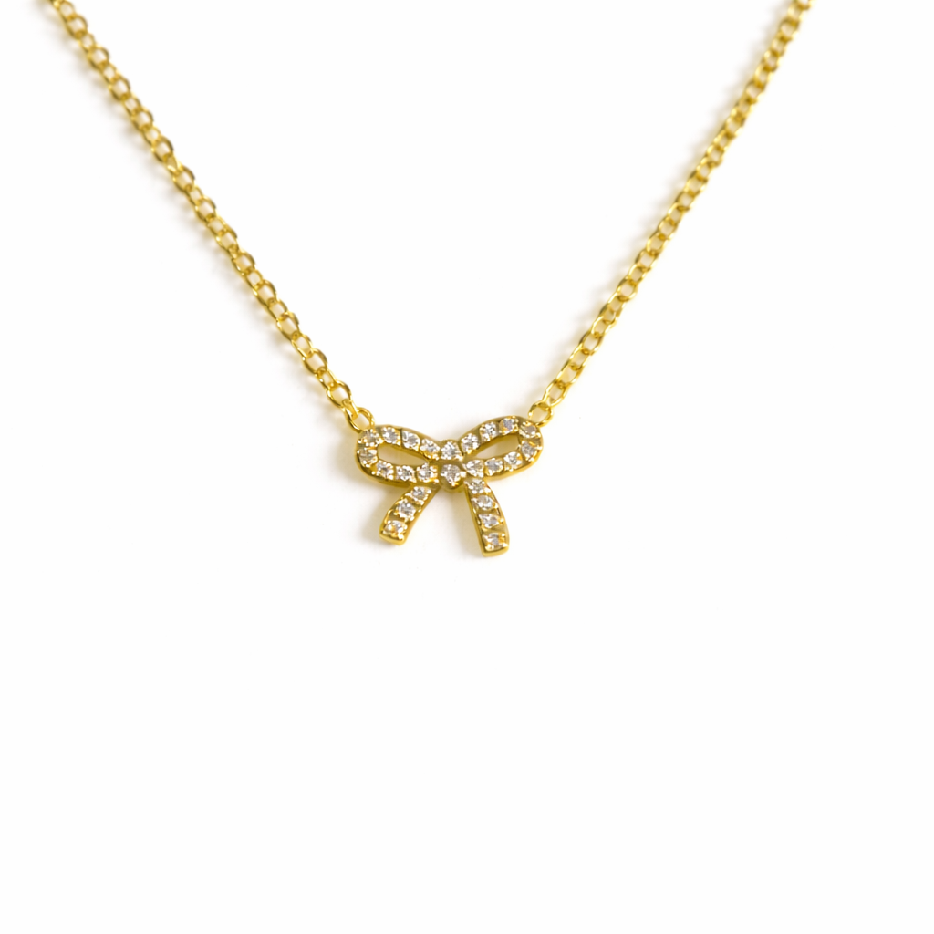 Petit Bow Necklace