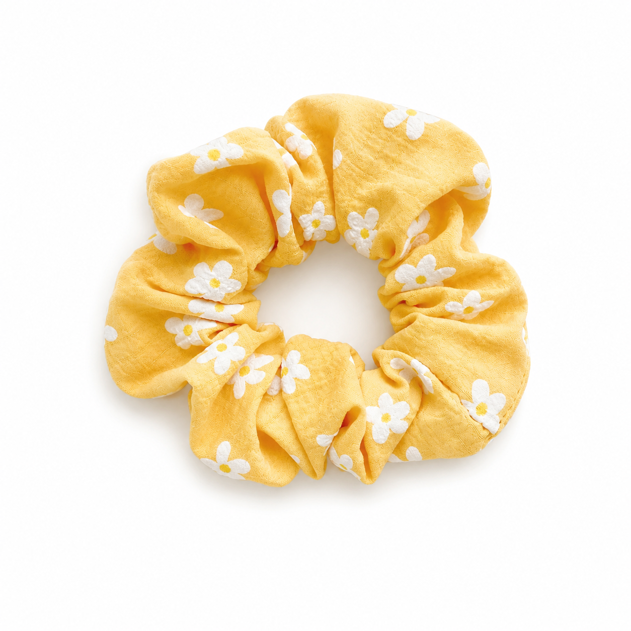 Blossom Loop Scrunchie - Orange