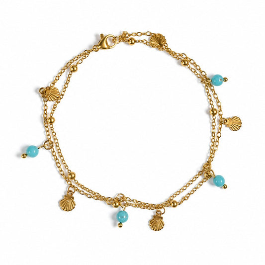 Ocean Shell Anklet