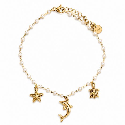 Ocean Pearl Anklet