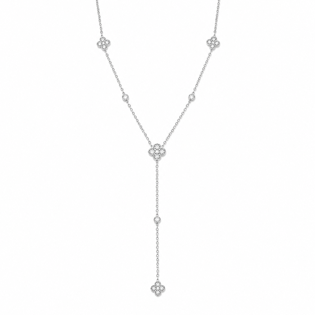 Clover Drop Necklace