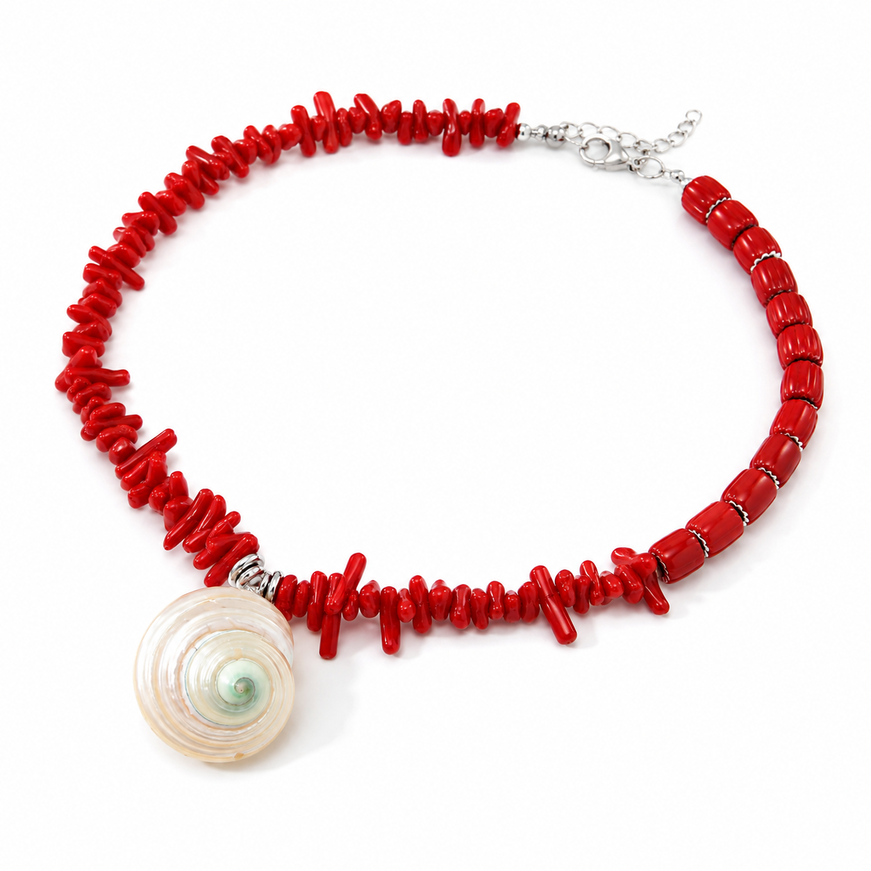 Coral Shell Necklace