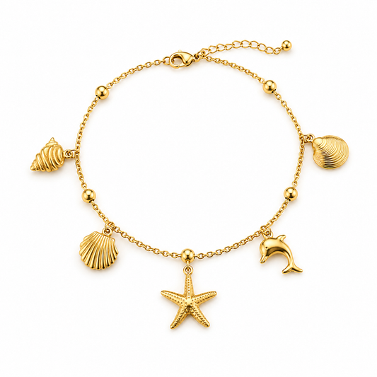 Sea Friends Anklet
