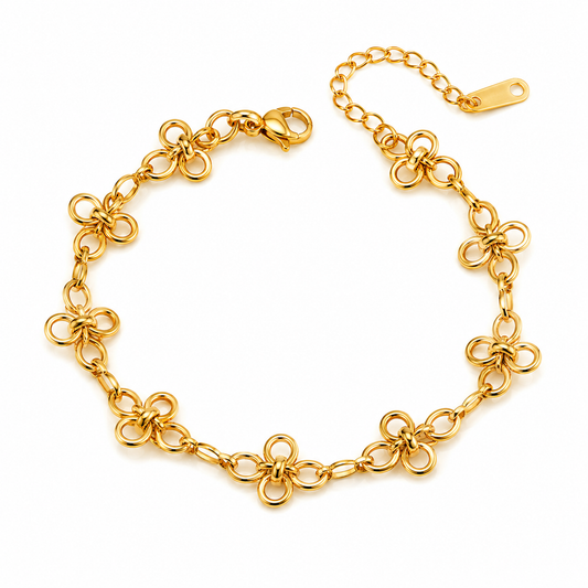 Golden Blossom Bracelet