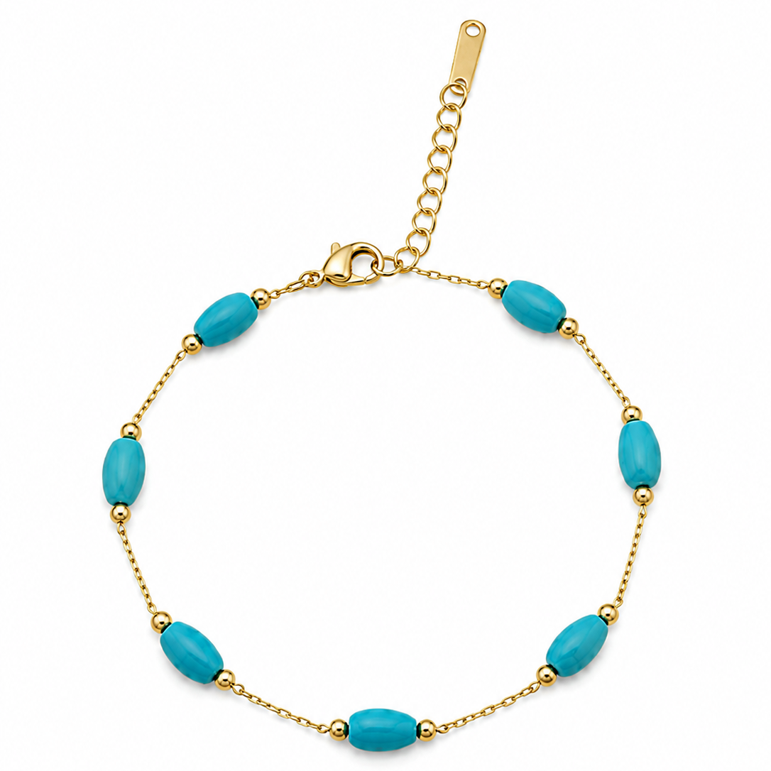 Aqua Breeze Anklet