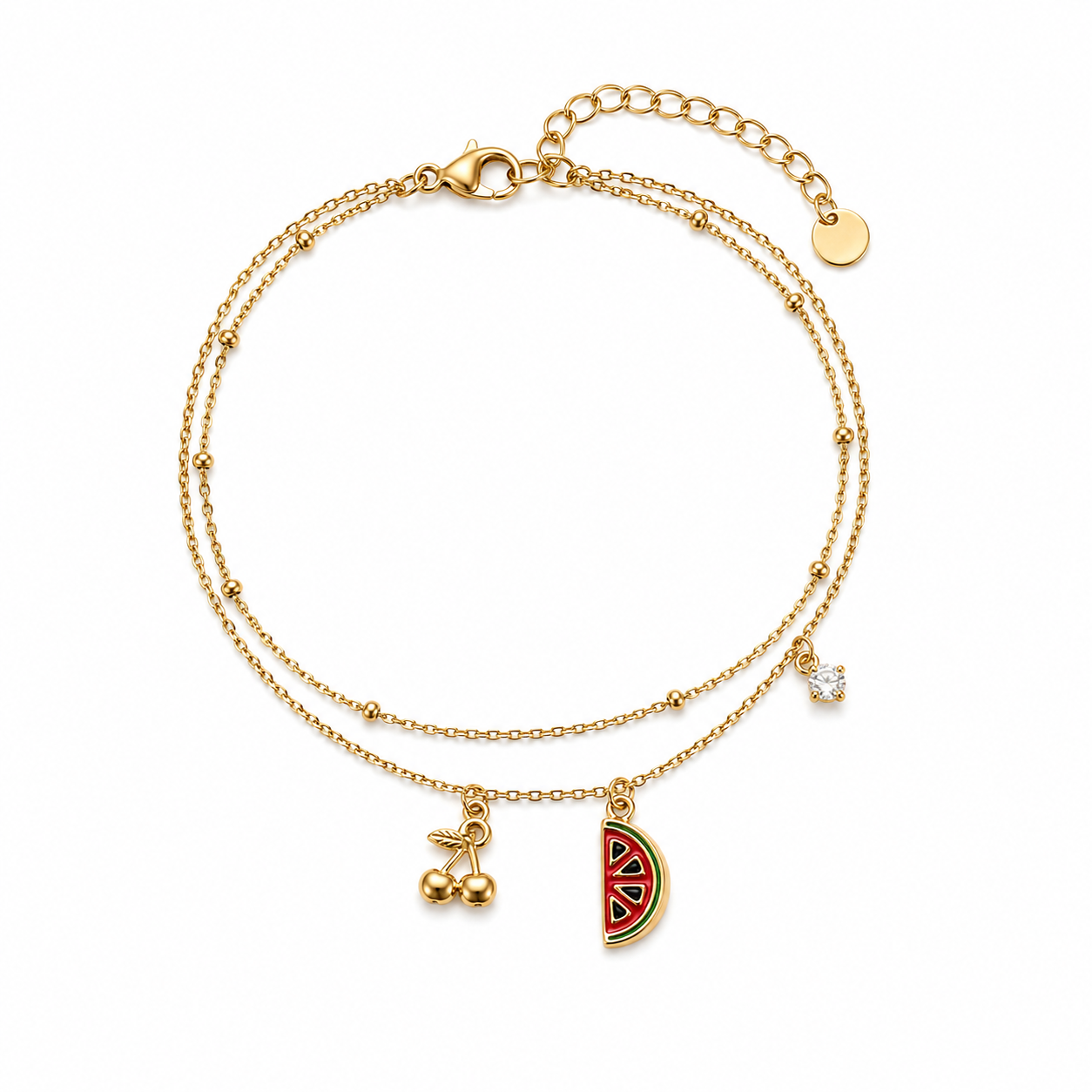 Fruity Charm Anklet