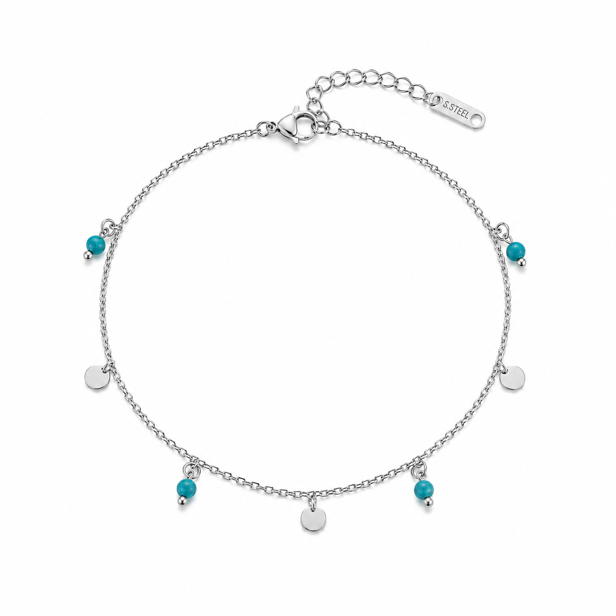 Summer Turquoise Anklet