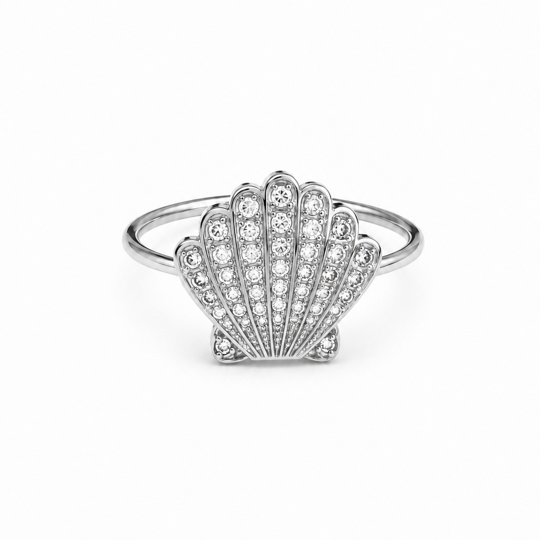 Seashell Sparkle Ring