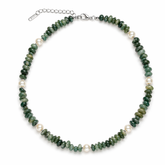 Emerald Pearl Necklace