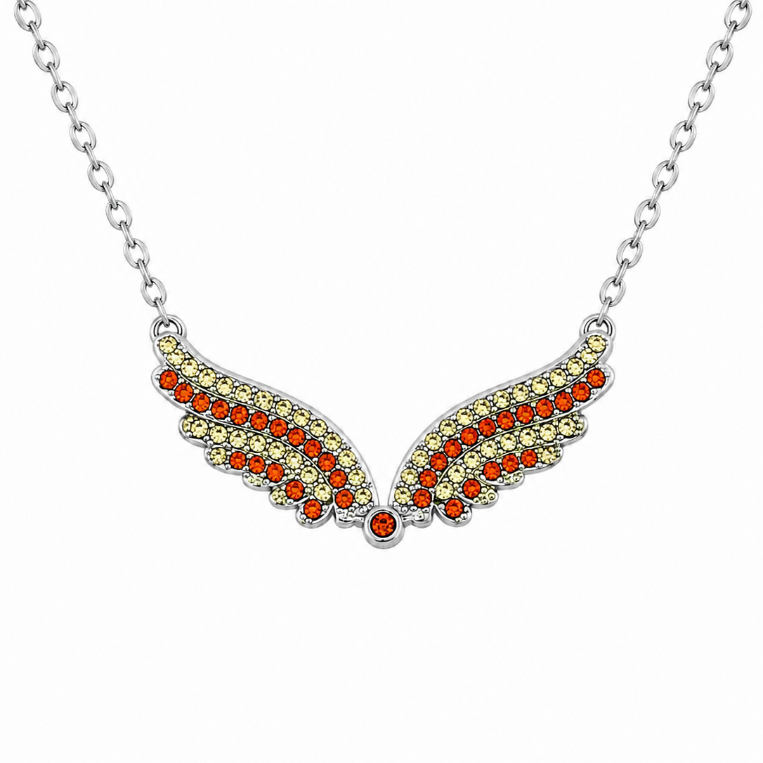 Amber Wings Necklace
