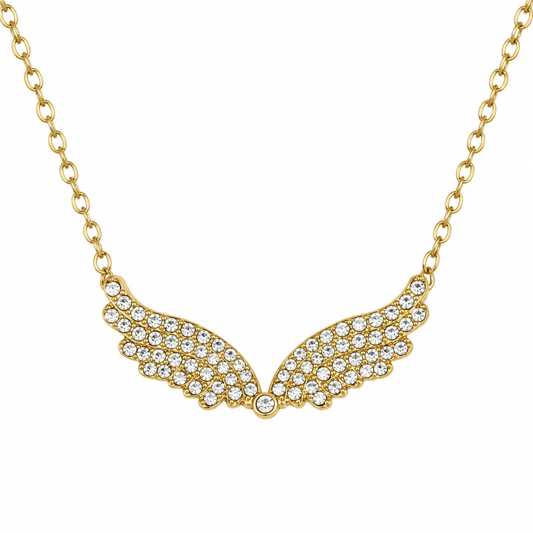 Crystal Wings Necklace