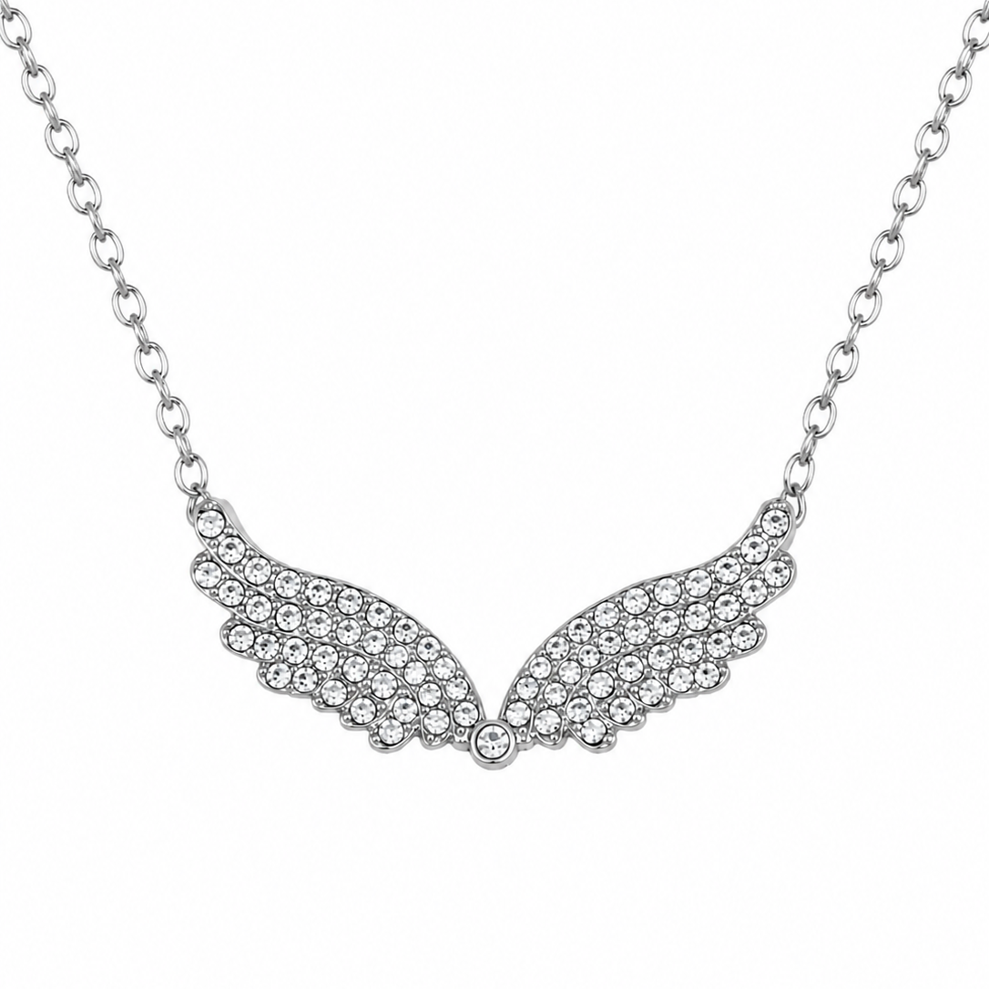 Crystal Wings Necklace