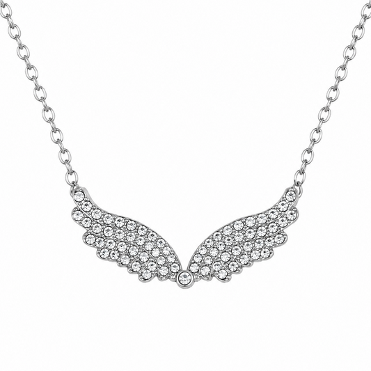 Crystal Wings Necklace