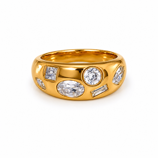 Geometric Crystal Ring
