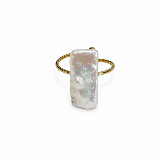Pearl Statement Ring