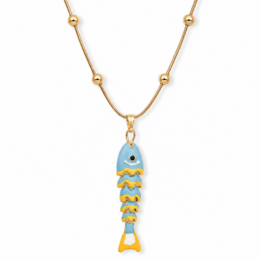 Aegean Fish Necklace