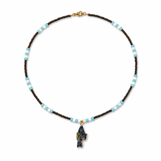 Lucky Fish Beads Necklace