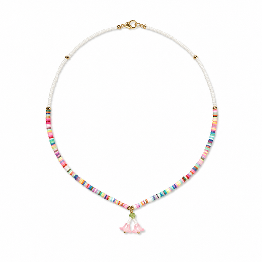 Pink Blossom Necklace