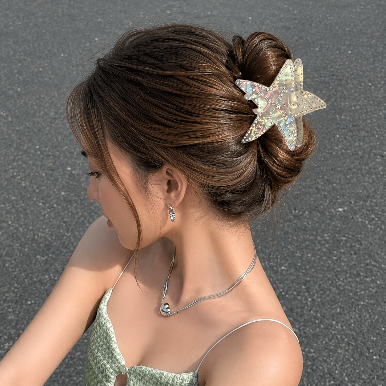 Mermaid Sparkle Hair Clip