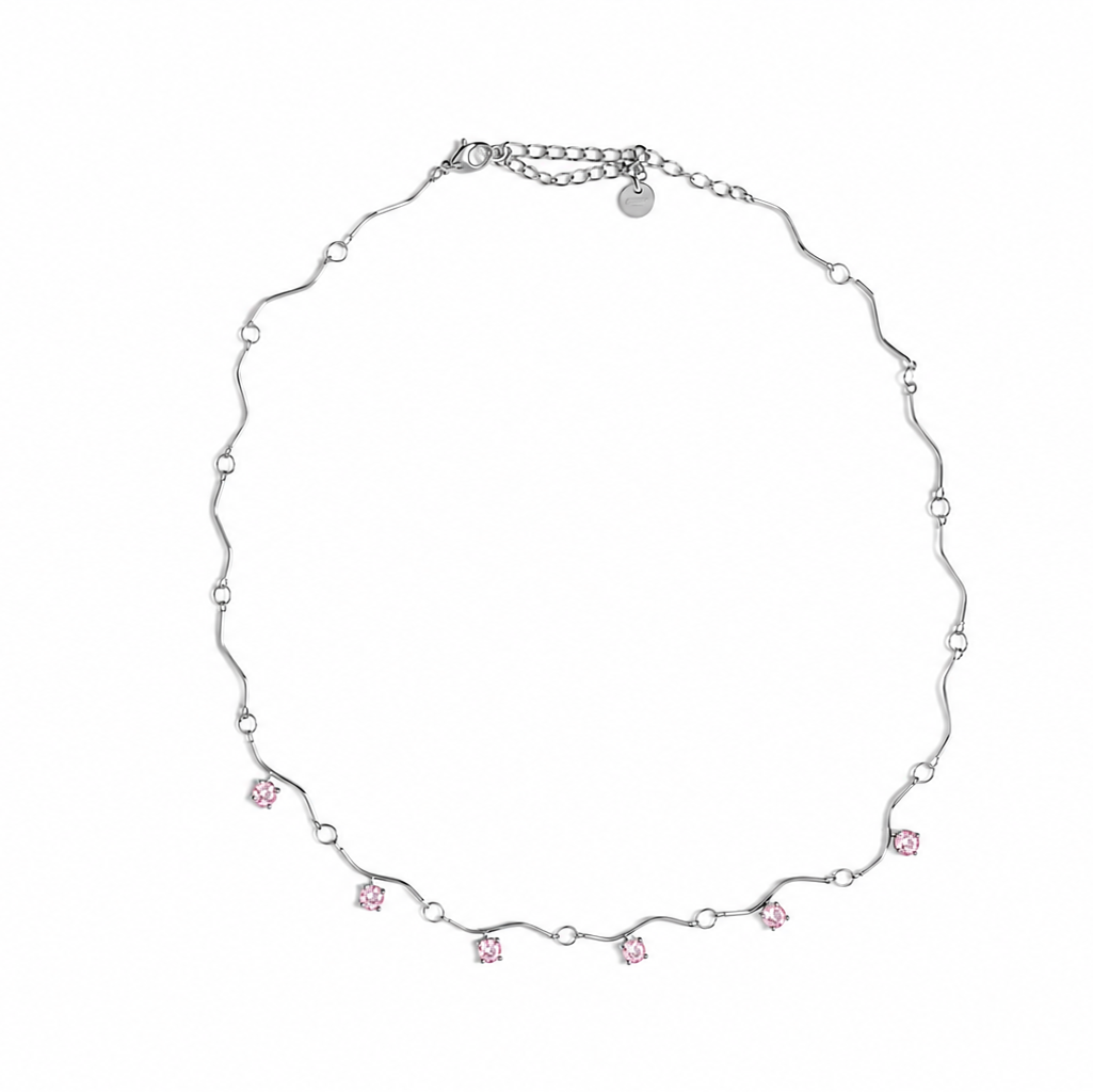 Rosé Whisper Necklace