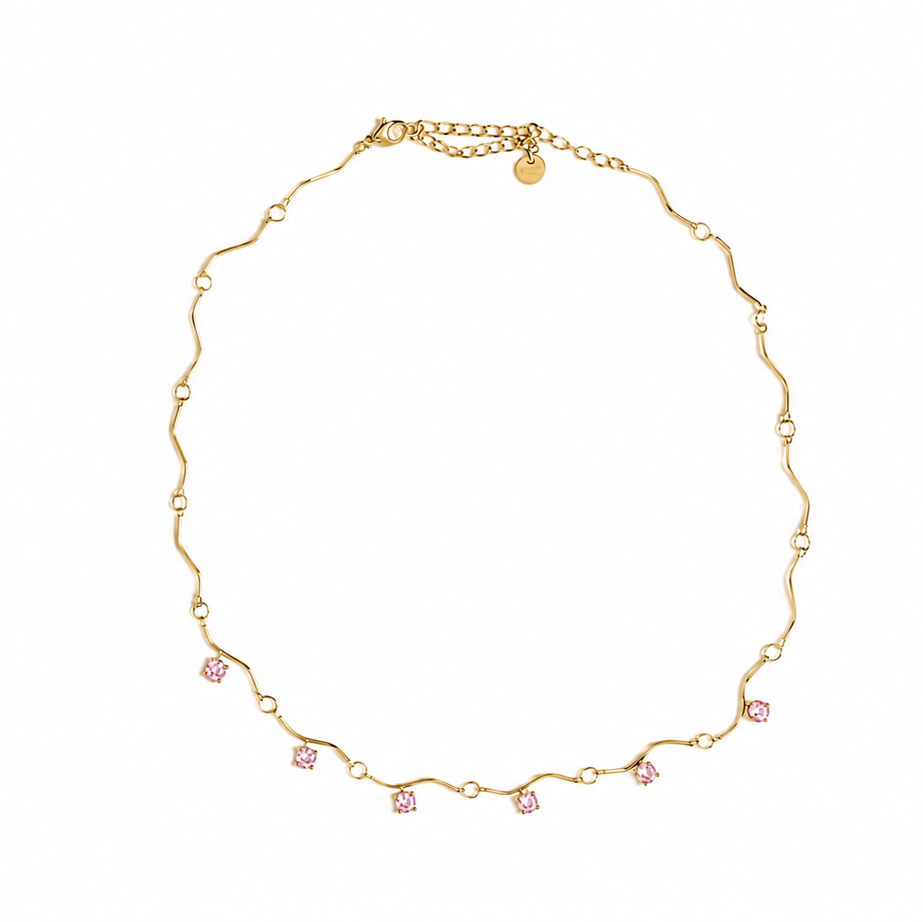 Rosé Whisper Necklace