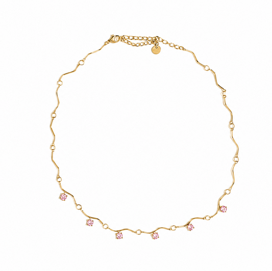 Rosé Whisper Necklace