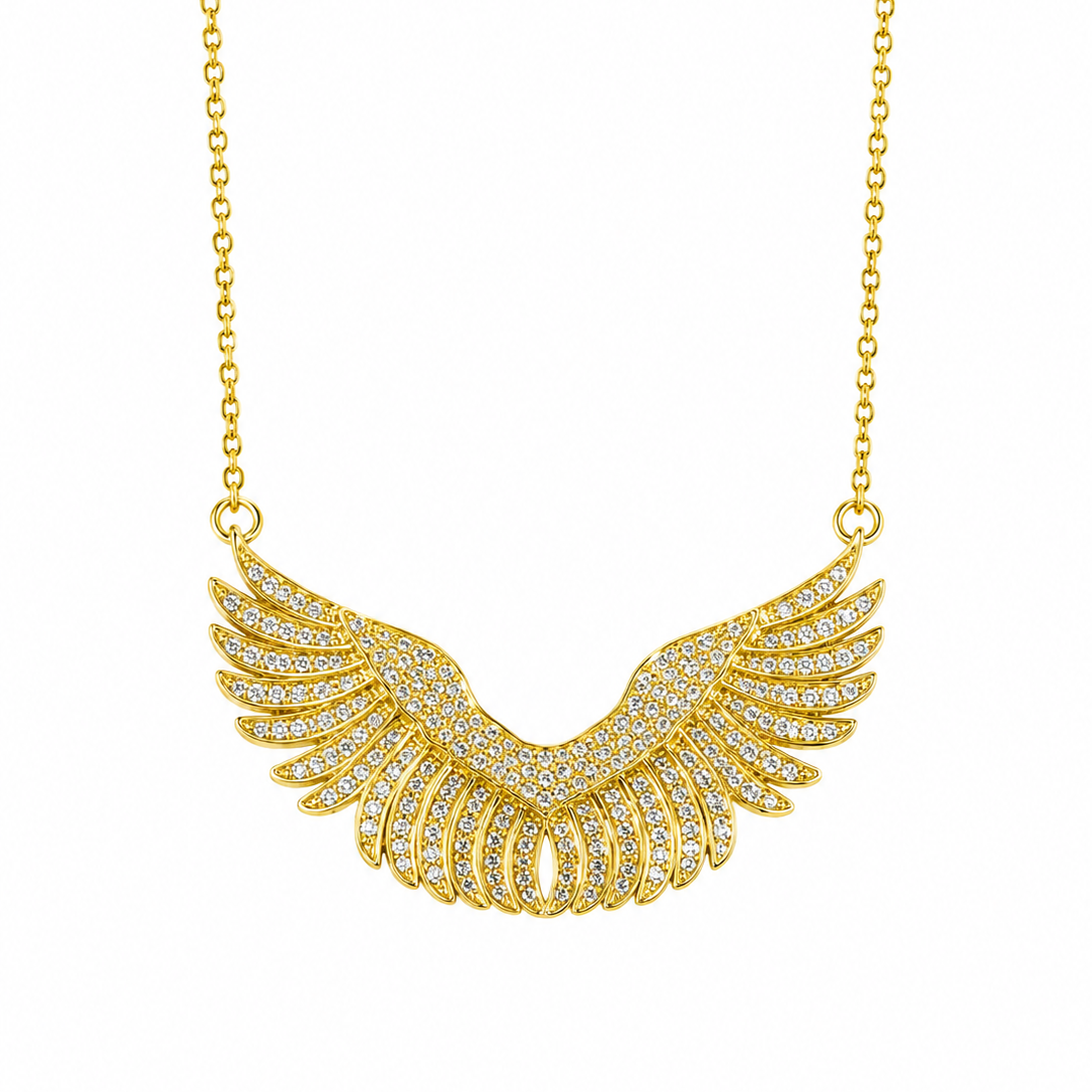 Angel Wings Luxe Necklace