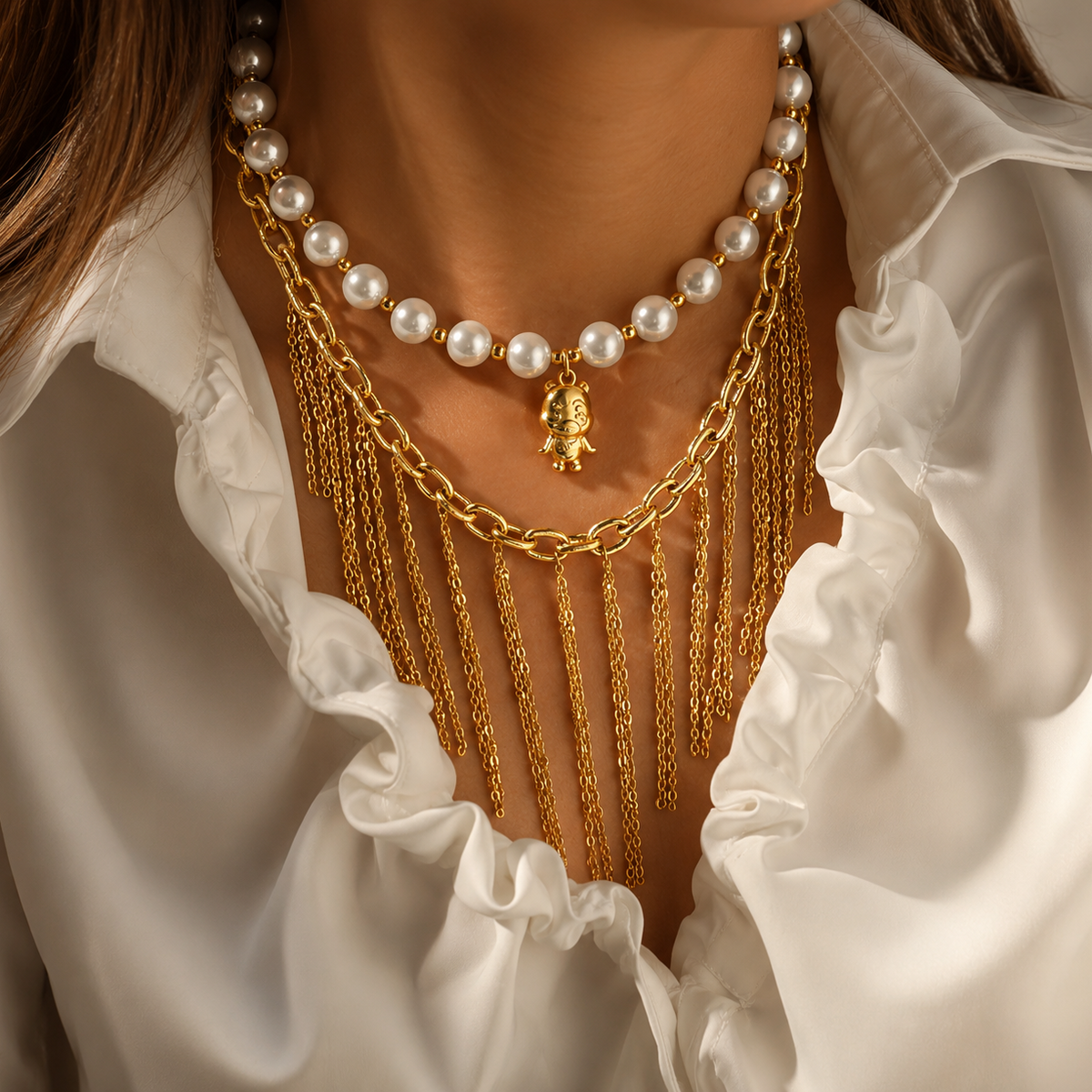 Cascade Chain Necklace