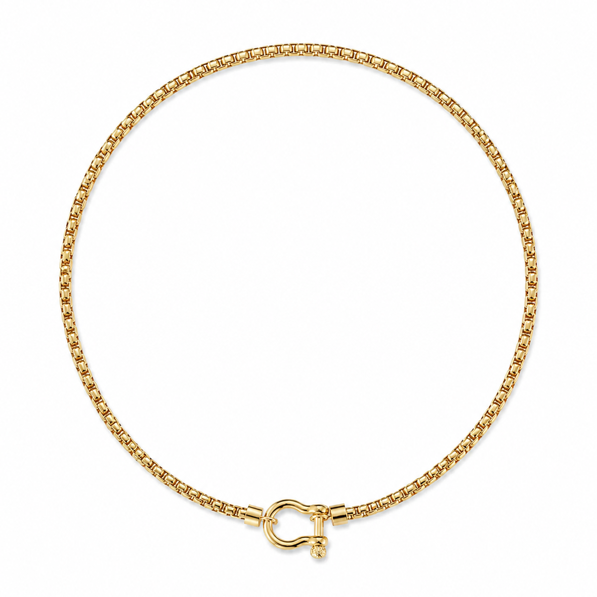 Mix Box Chain Necklace