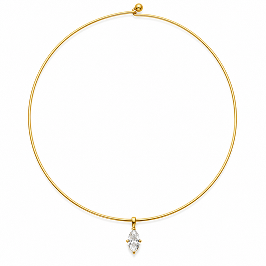 Choker Circle Crystal