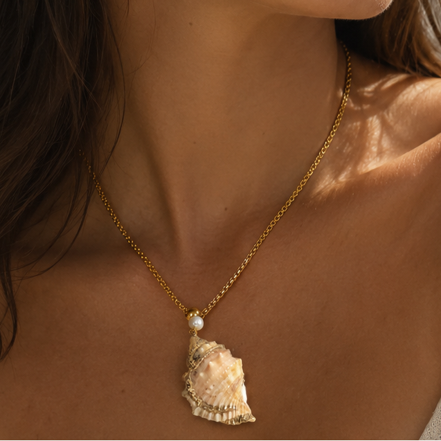 Coastal Pearl Νecklace