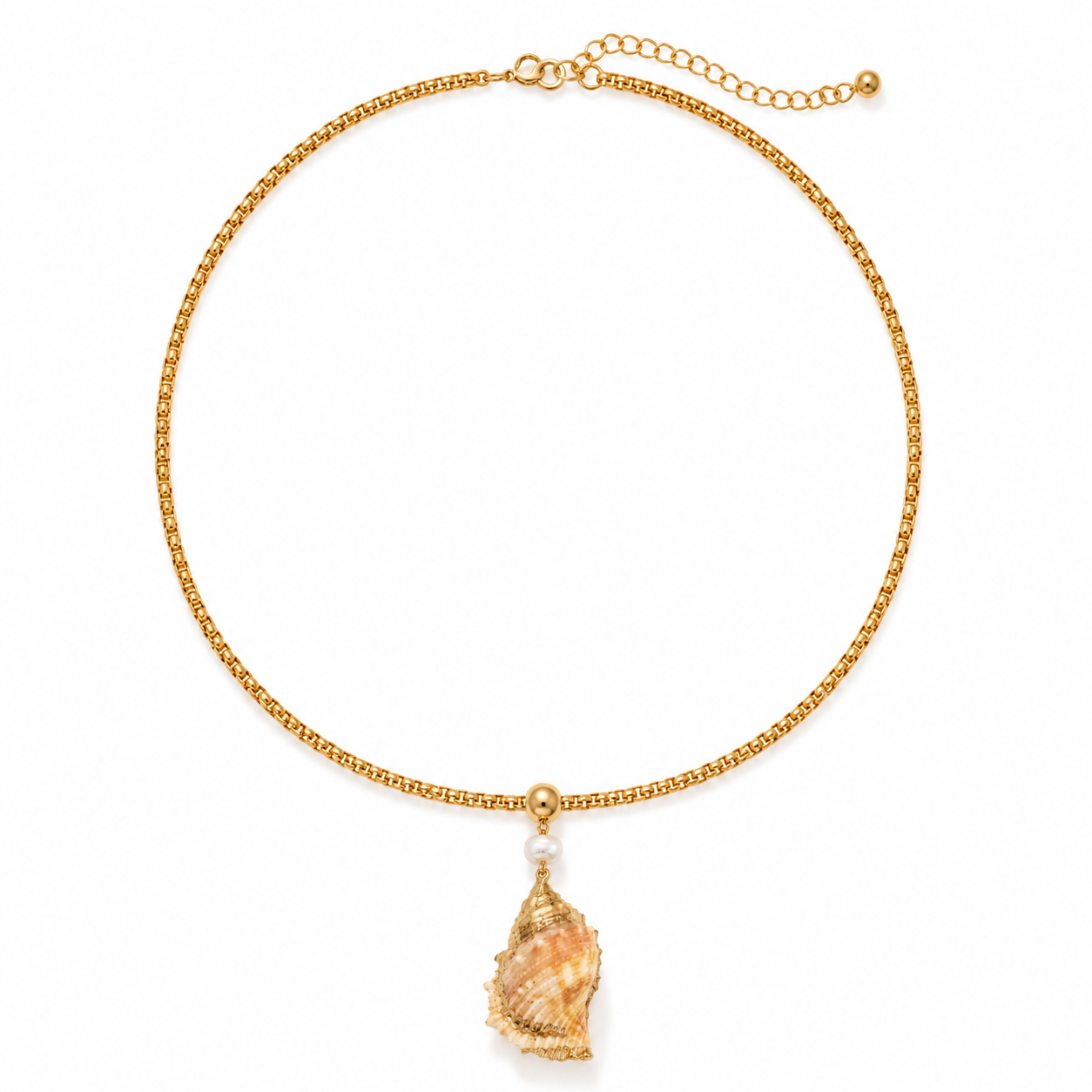 Coastal Pearl Νecklace