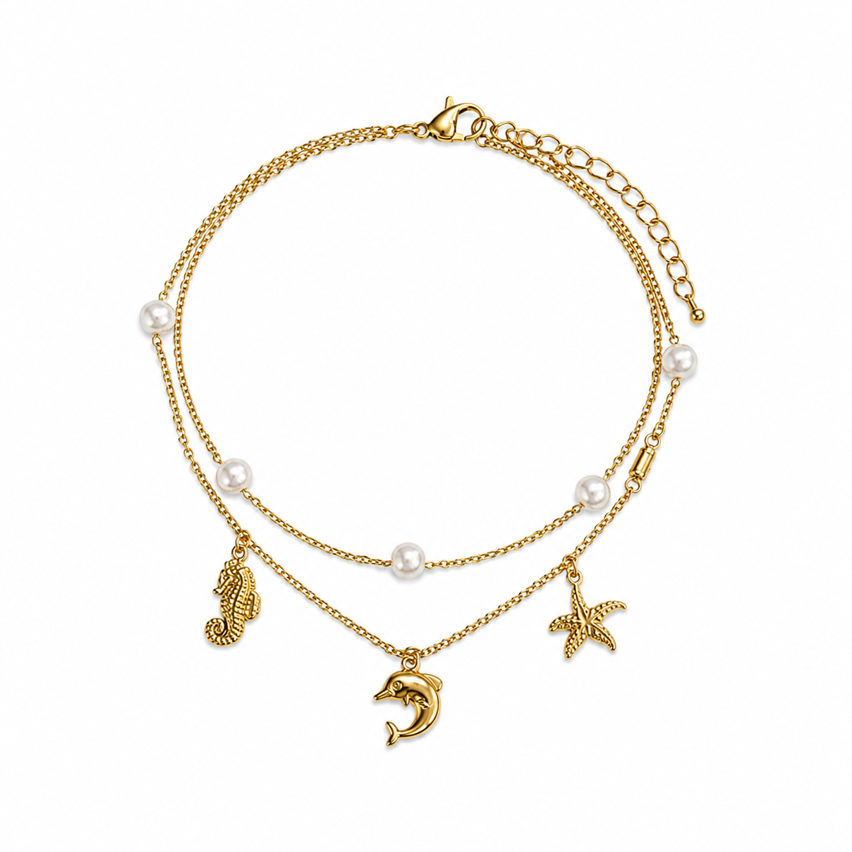 Mermaid Charms Anklet