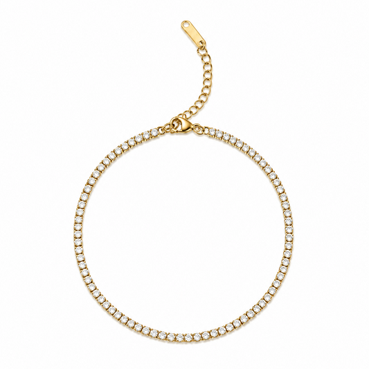 Crystal Tide Anklet