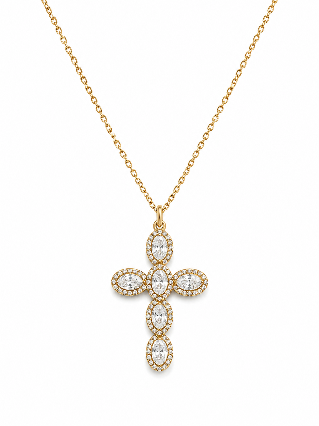 Royal Cross Necklace