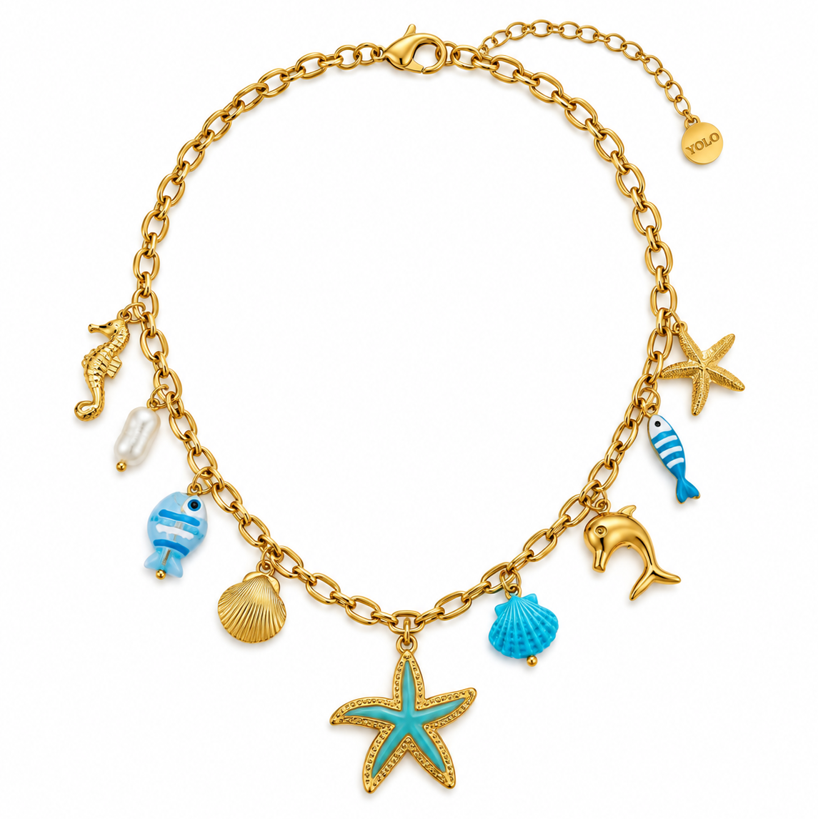 Ocean Charm Necklace