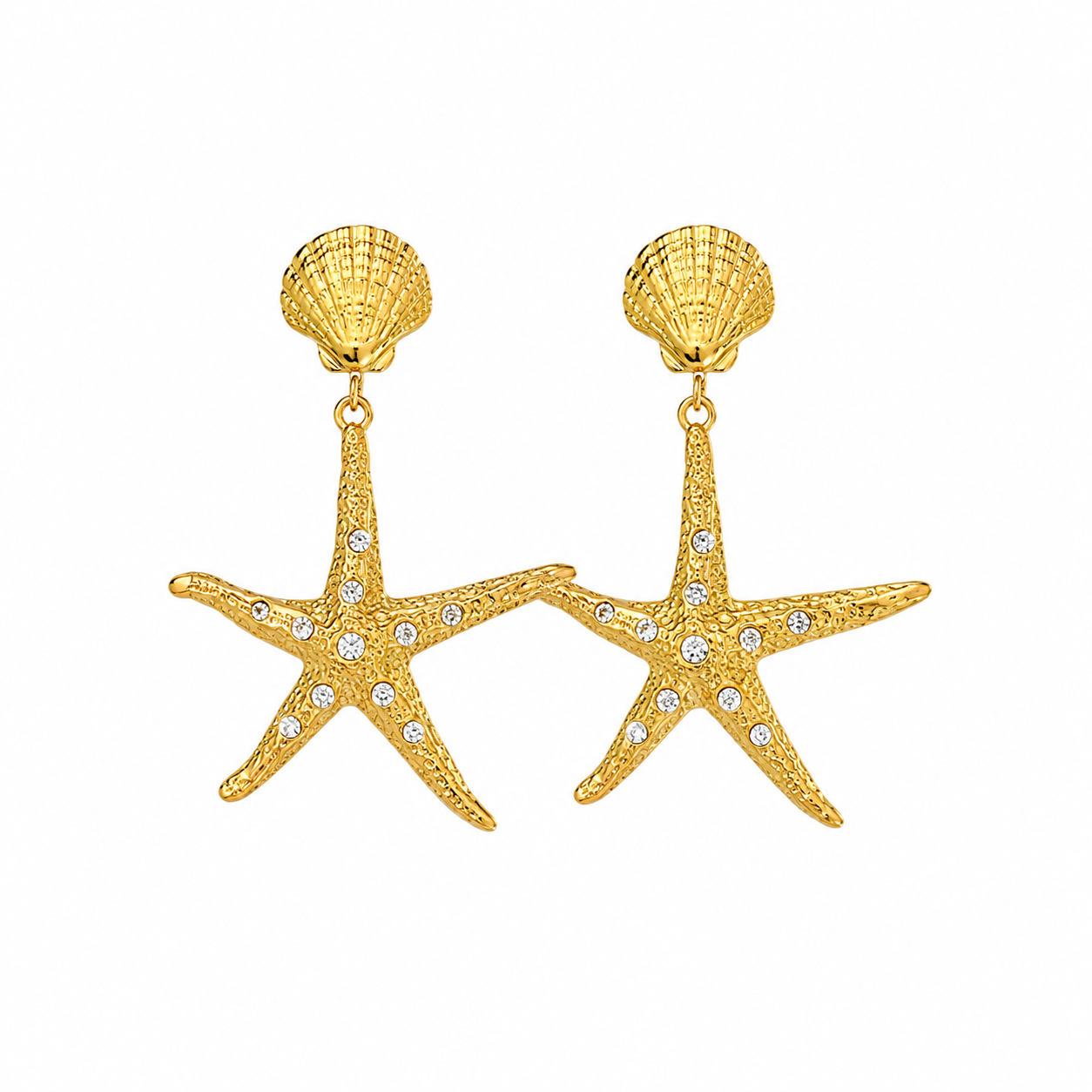 Asteria Seashell Earrings